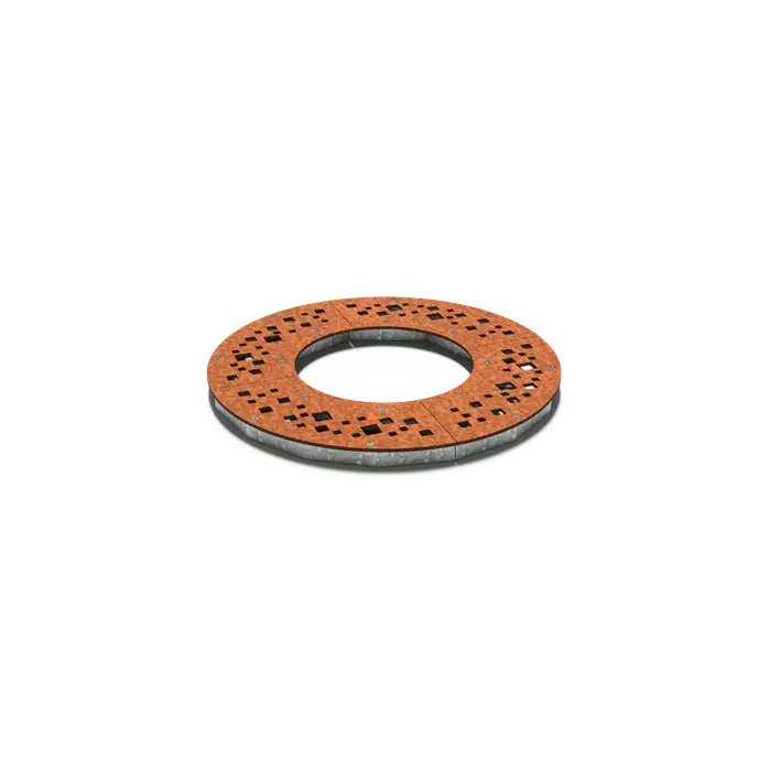 Cortenstaal Boomrooster Rond 980 x 10 mm