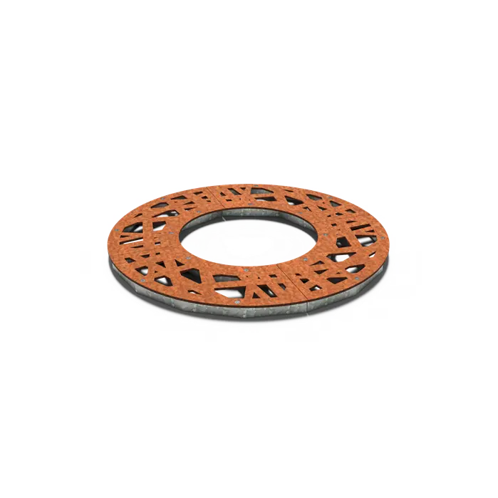 Cortenstaal Boomrooster Rond 1200 x 10 mm