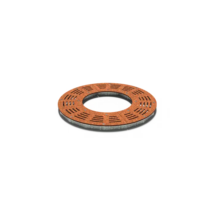 Cortenstaal Boomrooster Rond 980 x 10 mm
