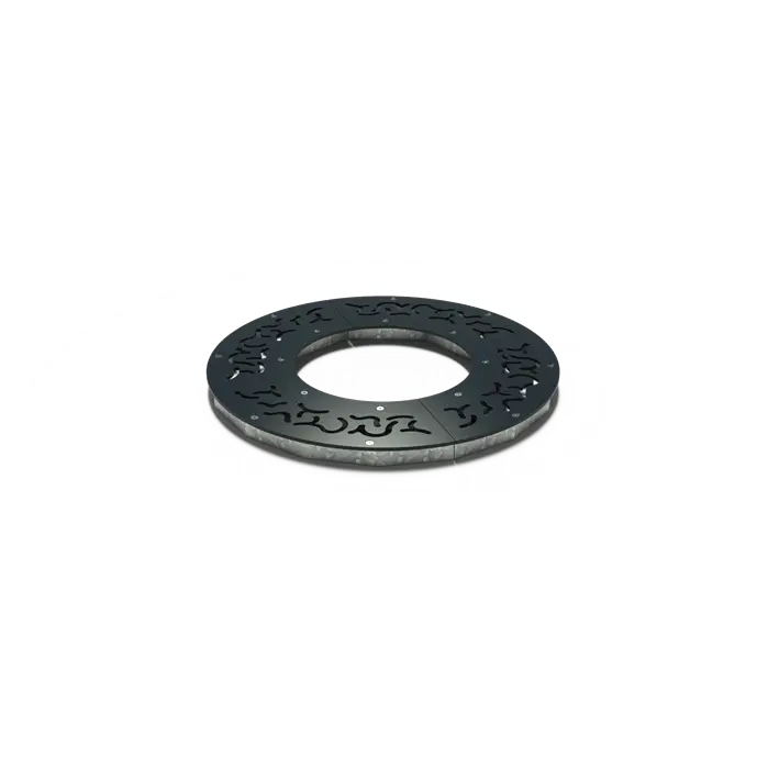 Boomrooster Rond Gecoat Staal 980 x 10 mm