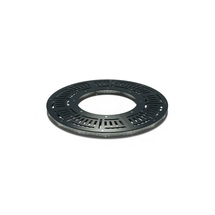 Boomrooster Rond Gecoat Staal 1200 x 10 mm