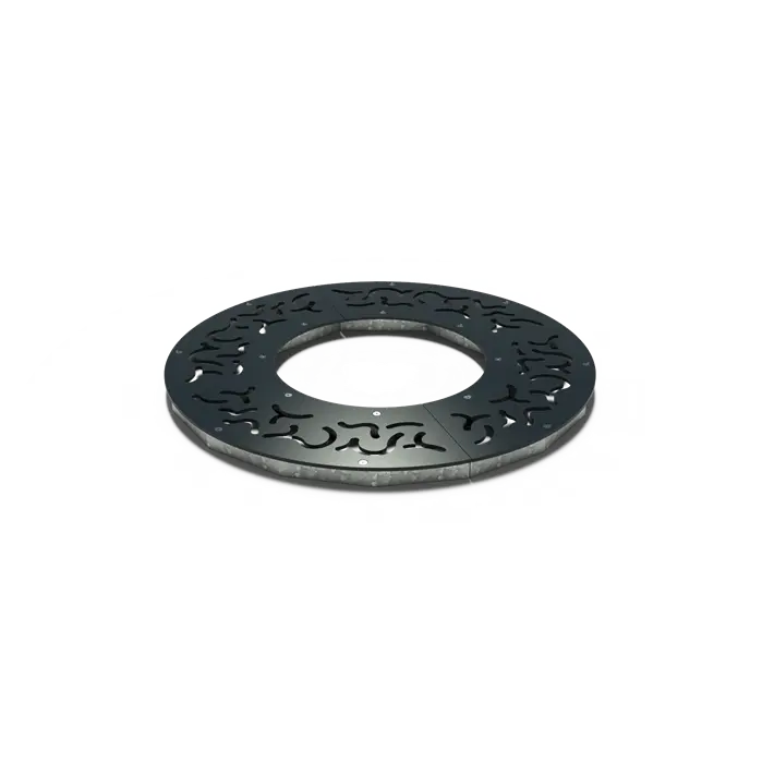 Boomrooster Rond Gecoat Staal 1200 x 10 mm