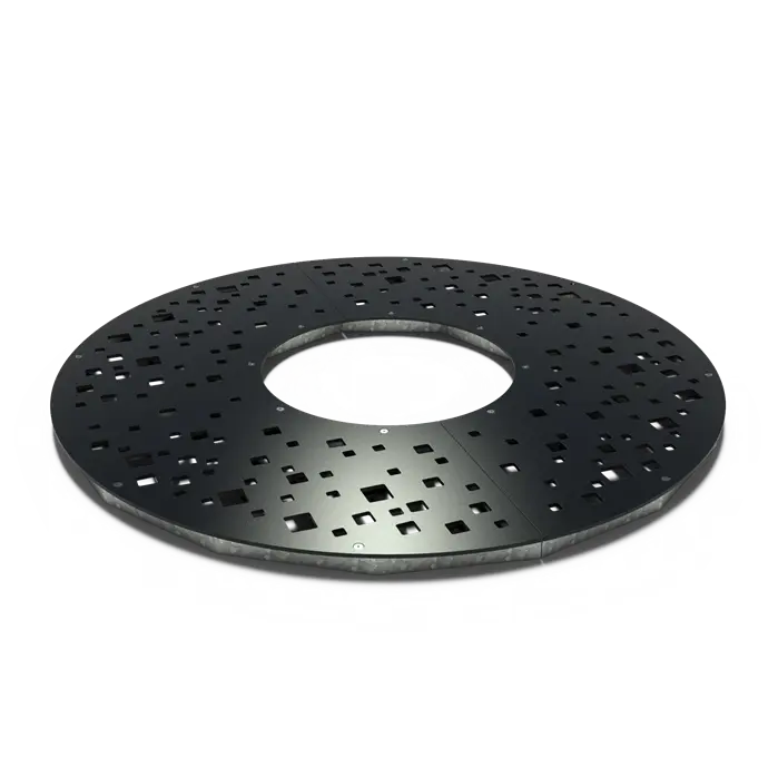 Boomrooster Rond Gecoat Staal 1800 x 10 mm
