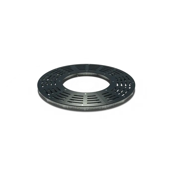 Boomrooster Rond Gecoat Staal 1200 x 10 mm