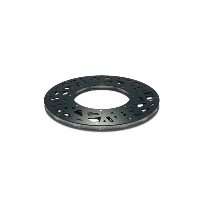 Boomrooster Rond Gecoat Staal 1200 x 10 mm