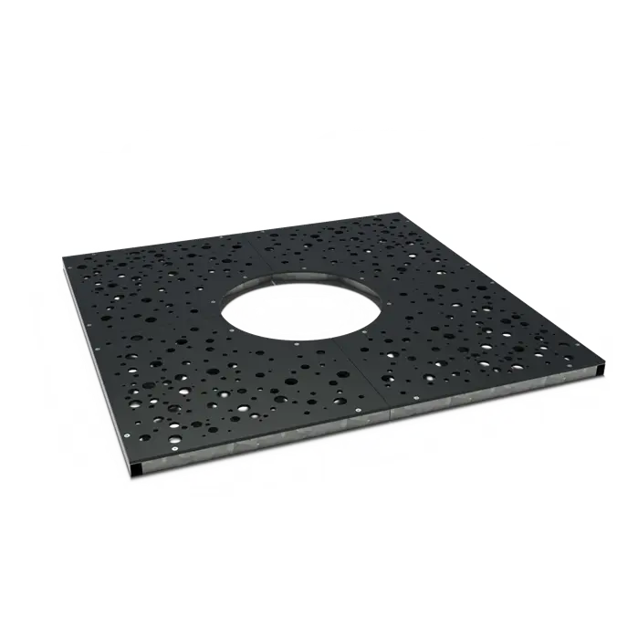 Boomrooster Vierkant Gecoat Staal 1800 x 1800 x 10 mm