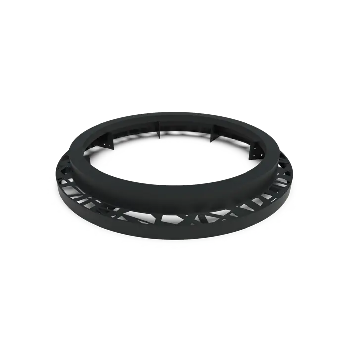 Boomspiegel Aluminium Rond 1490 mm