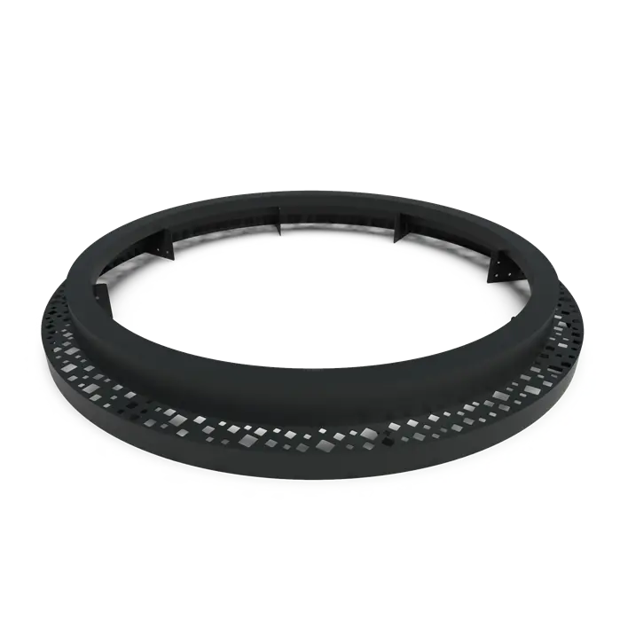 Boomspiegel Aluminium Rond 1950 mm