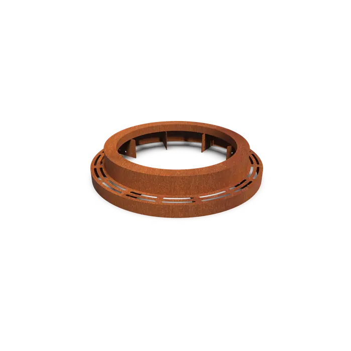 Cortenstaal Boomspiegel Rond 980 x 250 mm