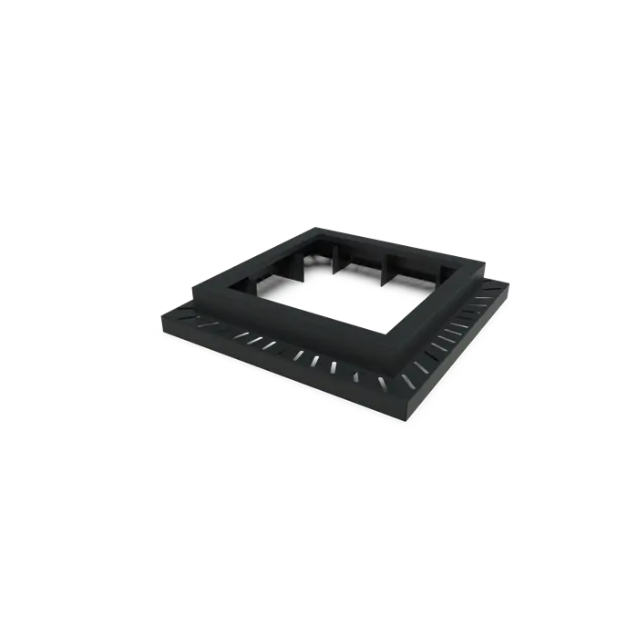 Boomspiegel Aluminium Vierkant 980 mm