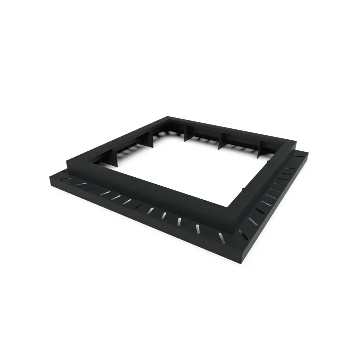 Boomspiegel Aluminium Vierkant 1490 mm