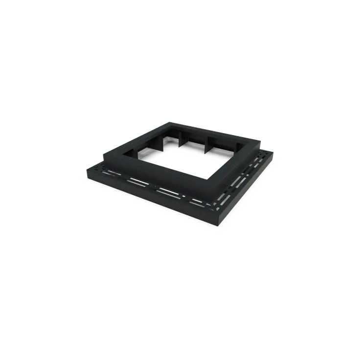 Boomspiegel Aluminium Vierkant 980 mm