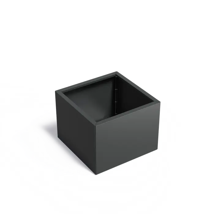 Stalen Plantenbak 80 x 80 x 60 cm - Gecoat