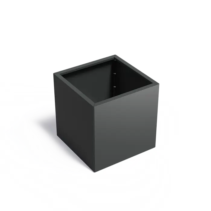 Stalen Plantenbak 80 x 80 x 80 cm - Gecoat