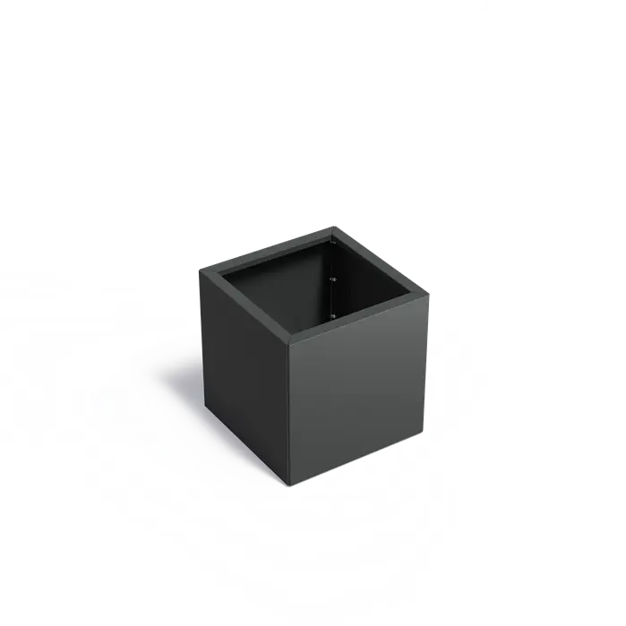 Stalen Plantenbak 60 x 60 x 60 cm - Gecoat