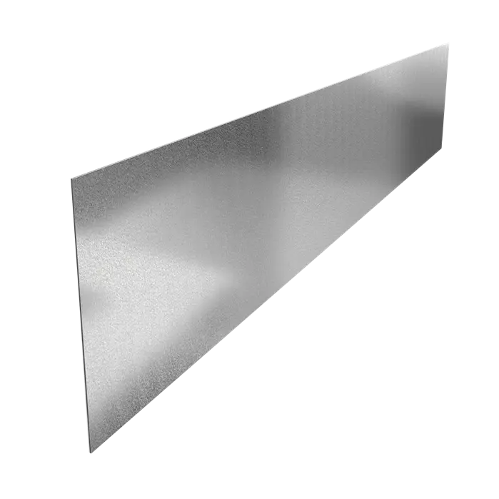 Stalen Borderrand - 2300x2x390 mm - Rechte Bovenrand - 5x