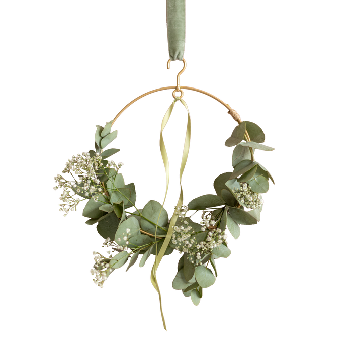Bloom Circle - DIY Eucalyptus Ring