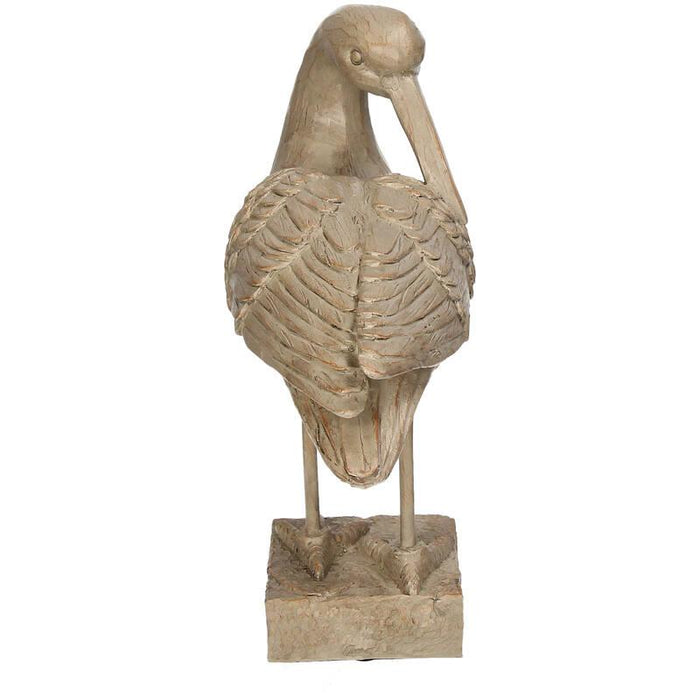 Ornament Vogel - Polyresin - ↑ 25,5 cm - Decoratie Beeldje