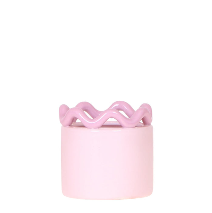 Kolibri Home | Funky sierpot - Pink - Ø6cm