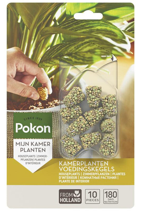 Pokon Kamerplanten Voedingskegels - 10 stuks
