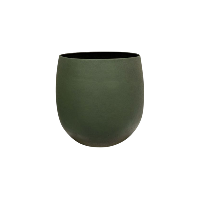 Plantenpot Stijn matgroen D20 x H20