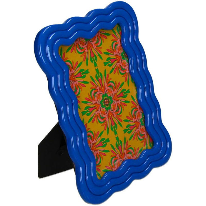 Fotolijst Gebogen Polyresin Blauw