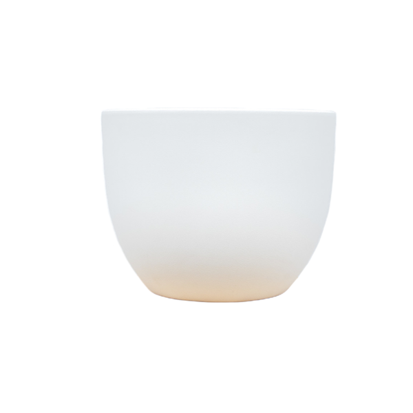 Pot Eggy Wit - ↕61cm - Ø80cm