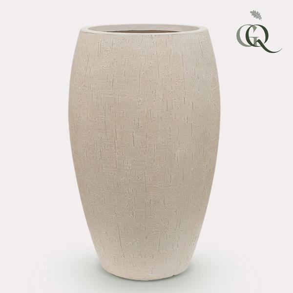 Pot - Beige- Raindrop - L - H60 - W37