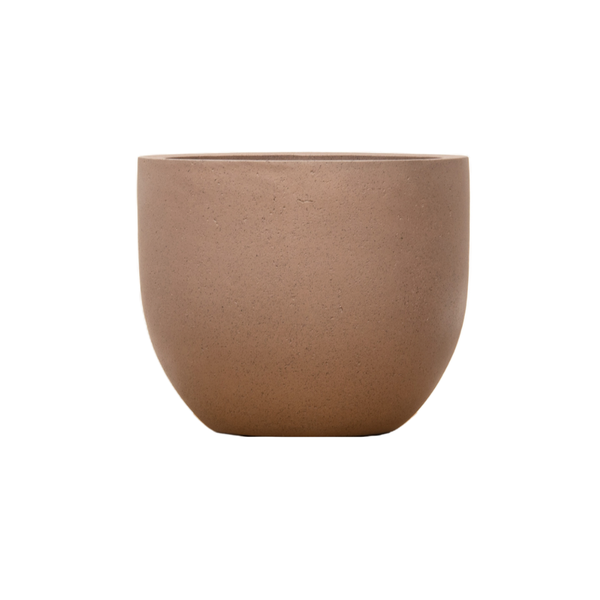 Pot Grigio New Egg Bronze - D55 x H46 - Luca Lifestyle | Betonlook Plantenbak
