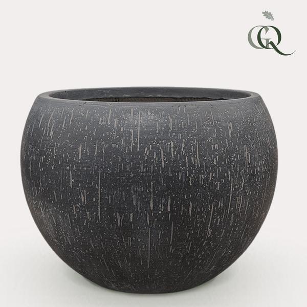 Pot - Anthracite - Raindrop Globe - XXL - H40 W55