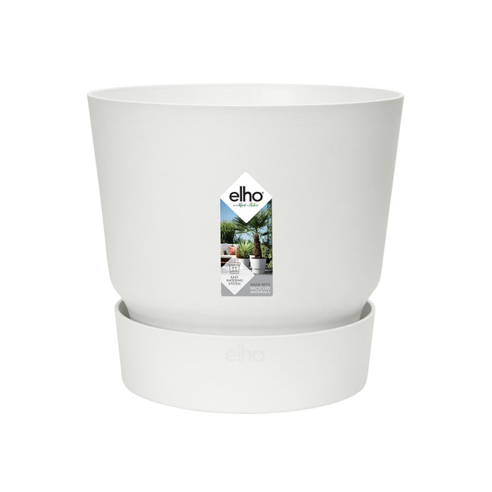 Pot elho Greenville Round wit - D14 x H13 - Plantenpot