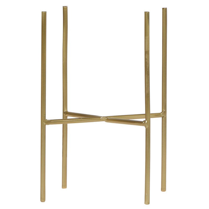 Kolibri Home | Plantenstandaard - Gouden metalen planten verhoging - Ø12cm