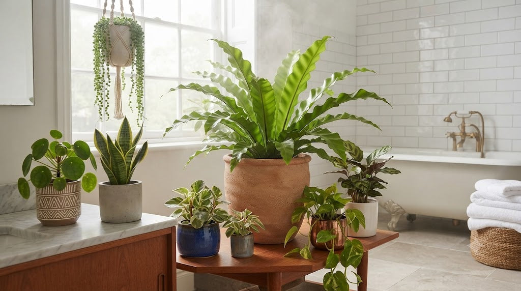 Beste Planten voor in de Badkamer