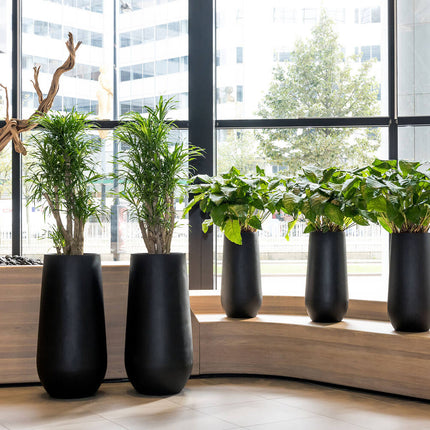 Pottery Pots Nax L, Zwart Ø36 cm