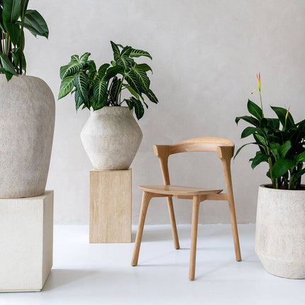 Pottery Pots Fleuri S, Travertine Beige Ø27,5 cm