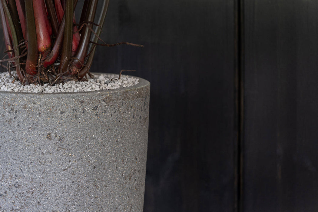 Pottery Pots Dax XL, Diorite Grey Ø40 cm