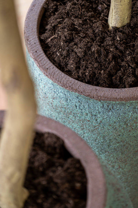 Pottery Pots Artemis S, Rustic Green Ø36 cm
