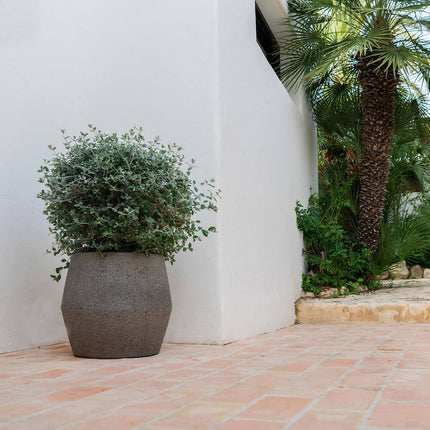 Pottery Pots Harley S, Diorite Grey Ø25 cm