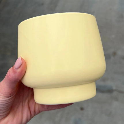 Pot de fleurs scandinave jaune Hummingbird Home | Ø 9 cm