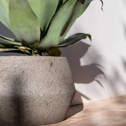 Pottery Pots Harley Low S, Diorite Grey Ø25 cm