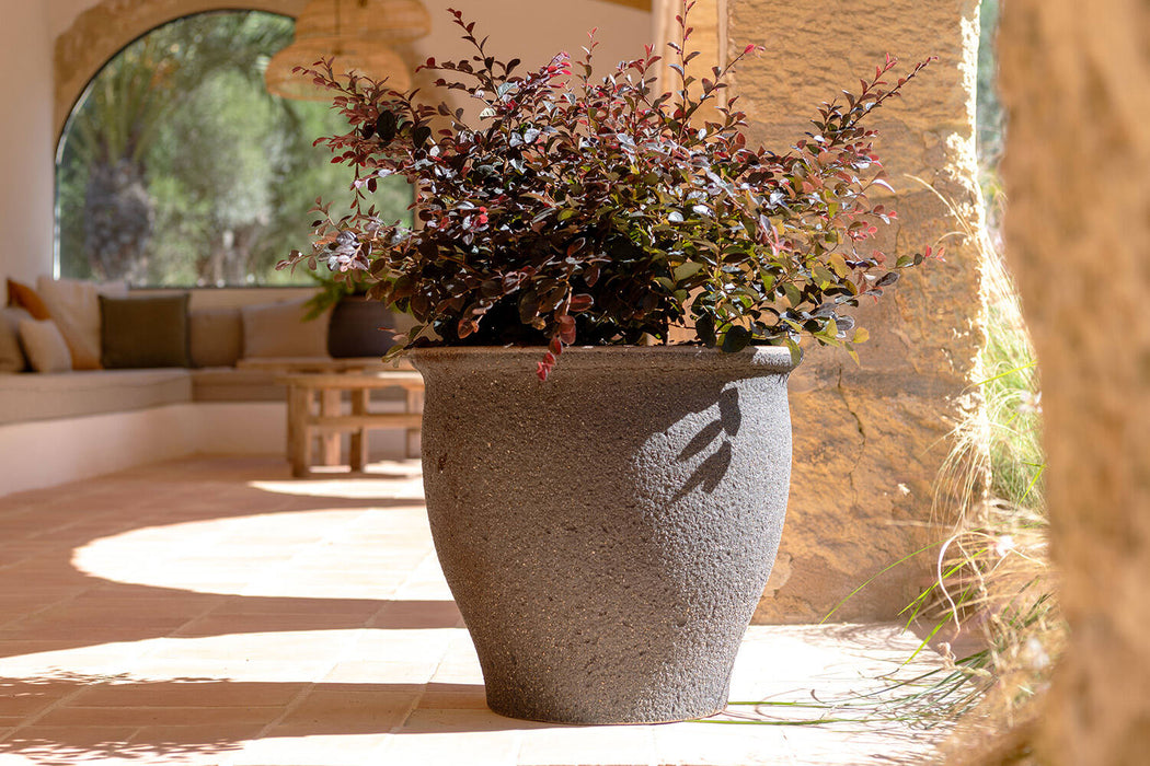 Pottery Pots Poseidon L, Umber Brown Ø56,5 cm