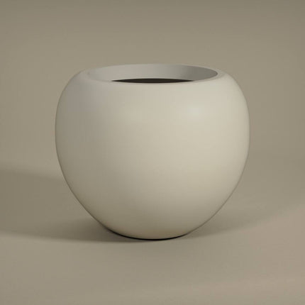 Pottery Pots Stream L, Silk White Ø44 cm