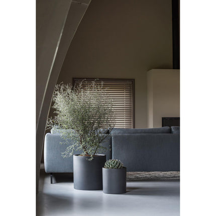 Pottery Pots Max L, Volcano Black Ø47 cm