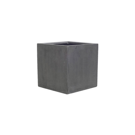 Block Grey - S - D30xH30 - Doniczki ceramiczne | Doniczka o wyglądzie betonu