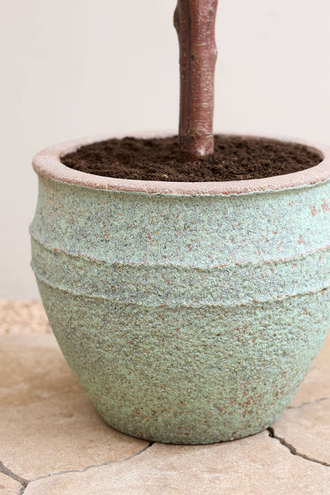Pottery Pots Athena S, Rustic Green Ø22 cm