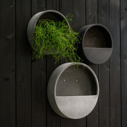Pottery Pots Wally (hangend) S, Zwart
