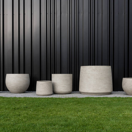 Pottery Pots Jumbo Orb S, Beige Washed Ø73 cm