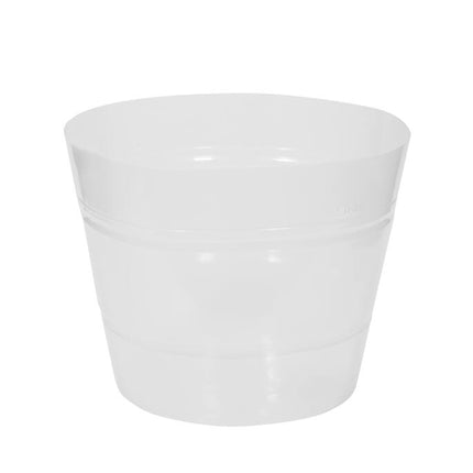 Plastic potinzetjes, transparant, Ø40x30