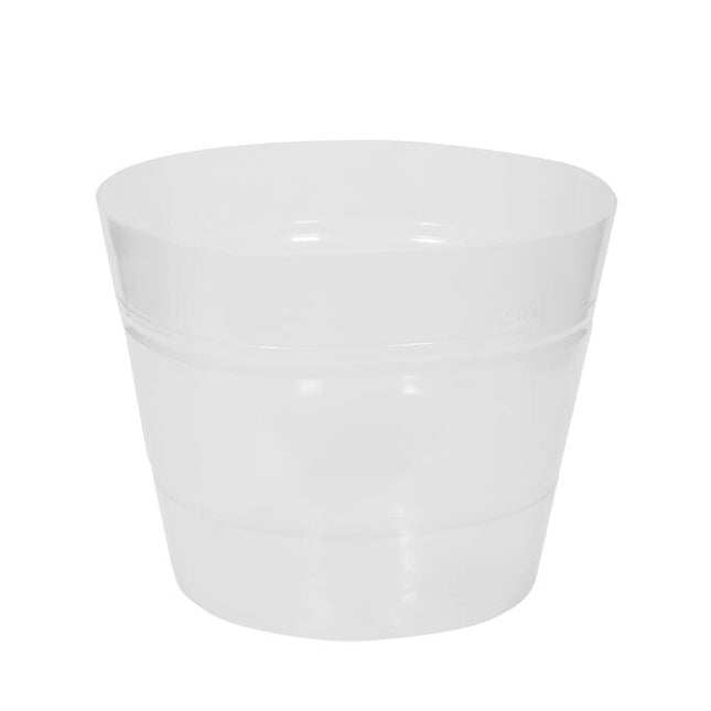Plastic potinzetjes, transparant, Ø40x30