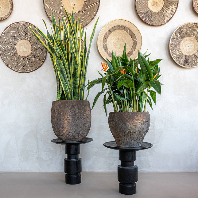 Pottery Pots Claire XS, Imperial Brown Ø34 cm